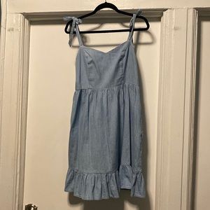Old Navy Denim Babydoll Dress